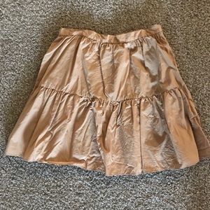 Khaki Size 2 Madewell skirt, worn once